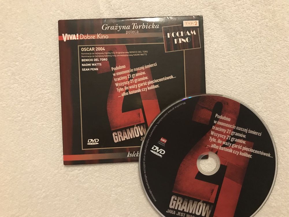 21 gramów DVD płyta