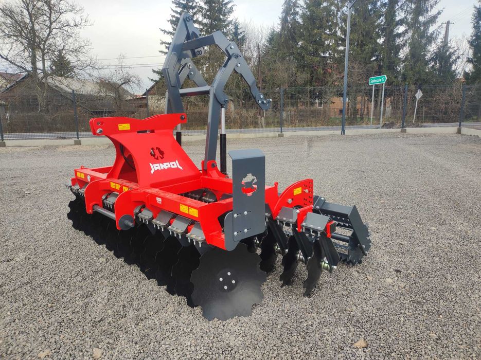 Agregat talerzowy lekki 2,5/2,7/3m TALERZÓWKA z hydropakiem JANPOL