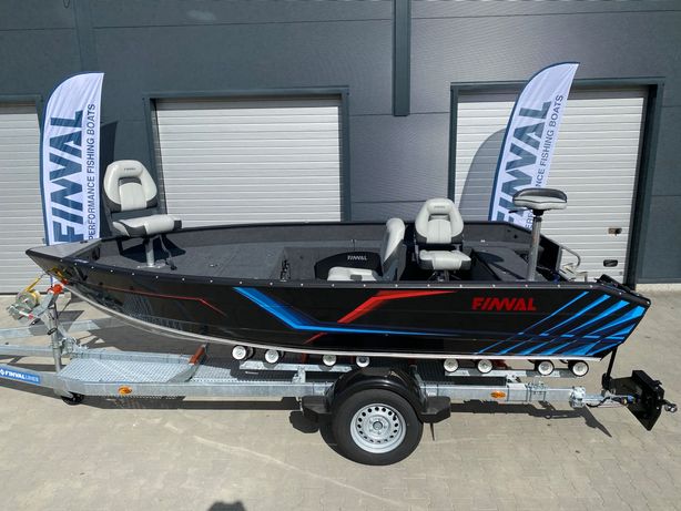 Aluminiowa łódź Finval 475 Evo Tiller - DOSTĘPNA OD RĘKI