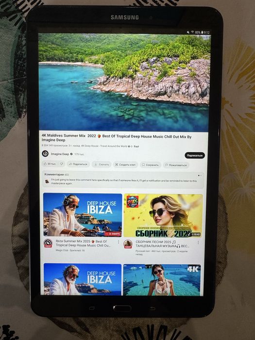 Планшет Samsung Galaxy Tab A SM-T580