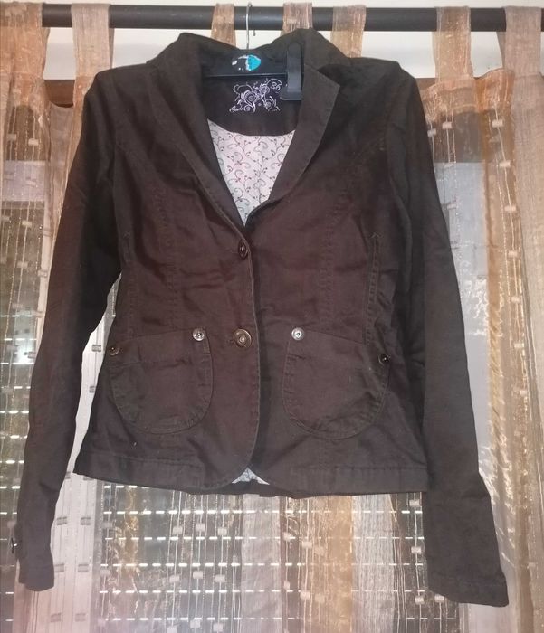 Blazer casaco castanho