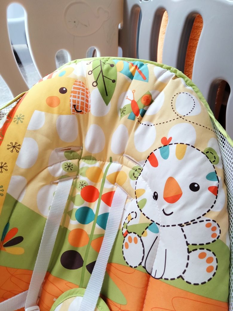 Cadeira baloiço da fisher price