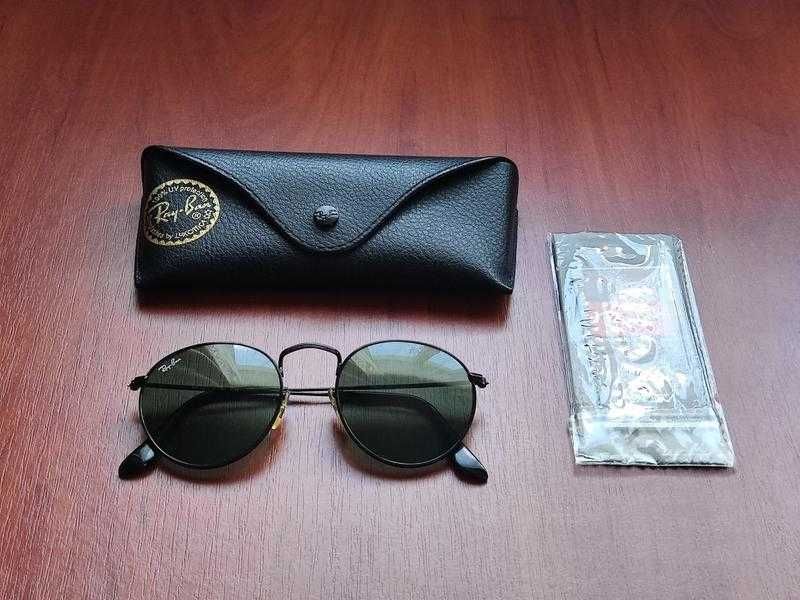 Окуляри ray-ban round metal rb3447 002 оригінал