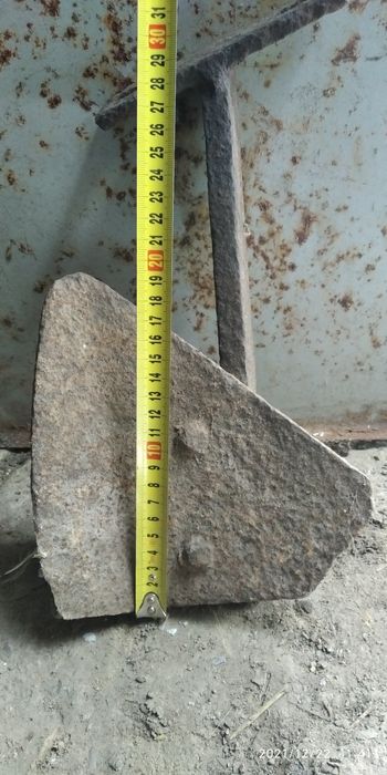 Передплужник лапа культиватора зі стійкою