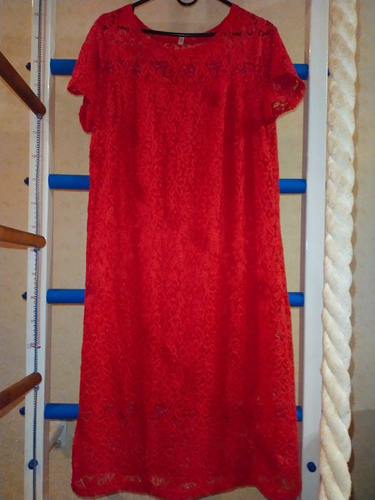 Платье гипюровое