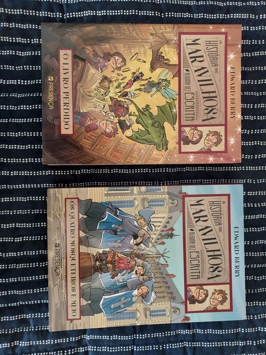 2 livros da colecção "A história mais maravilhosa alguma vez escrita"