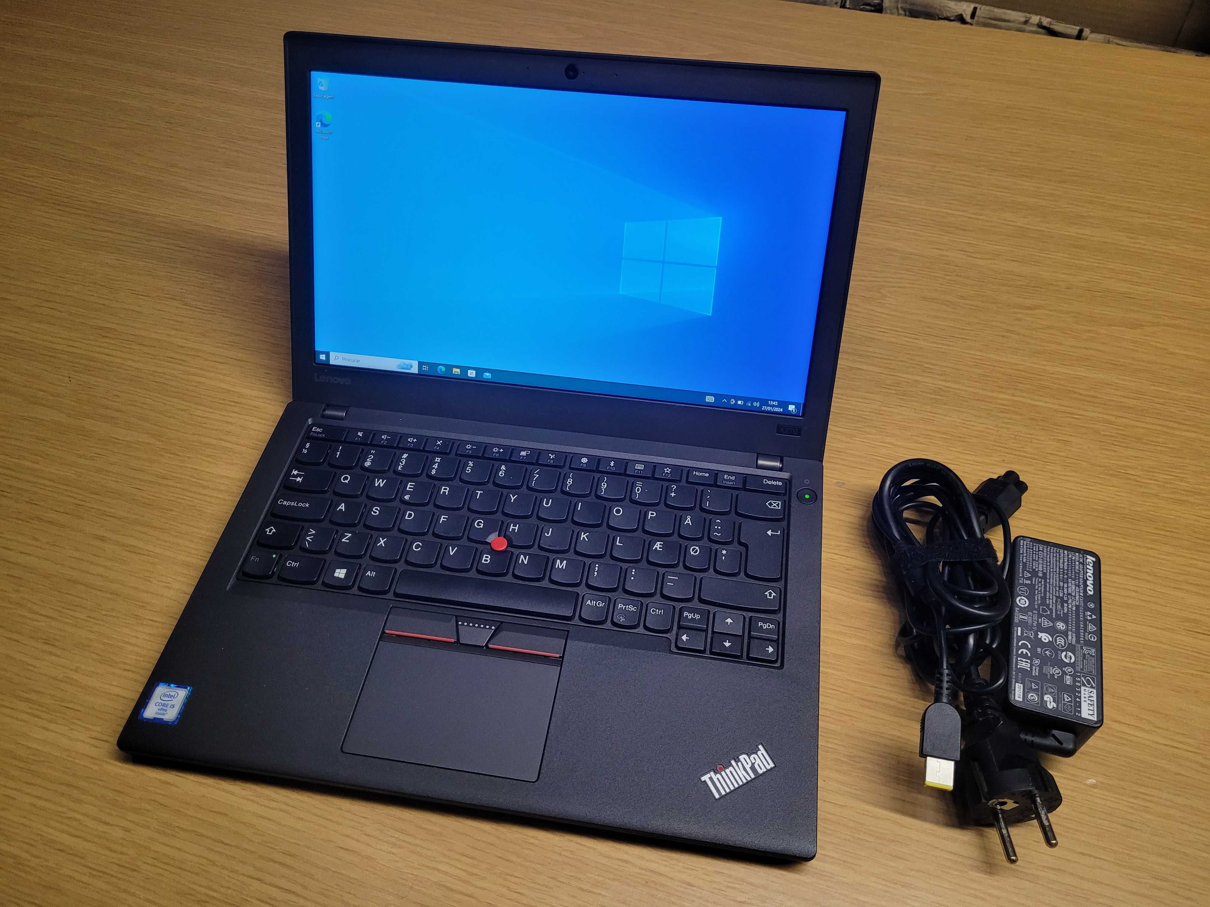 Lenovo Thinkpad X270 / Core i5 / 8Gb RAM / 256Gb SSD / 12,5" FHD