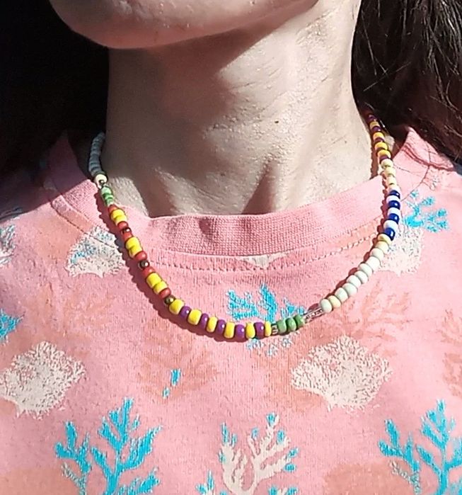 Намисто з бісеру" Сонячний настрій"