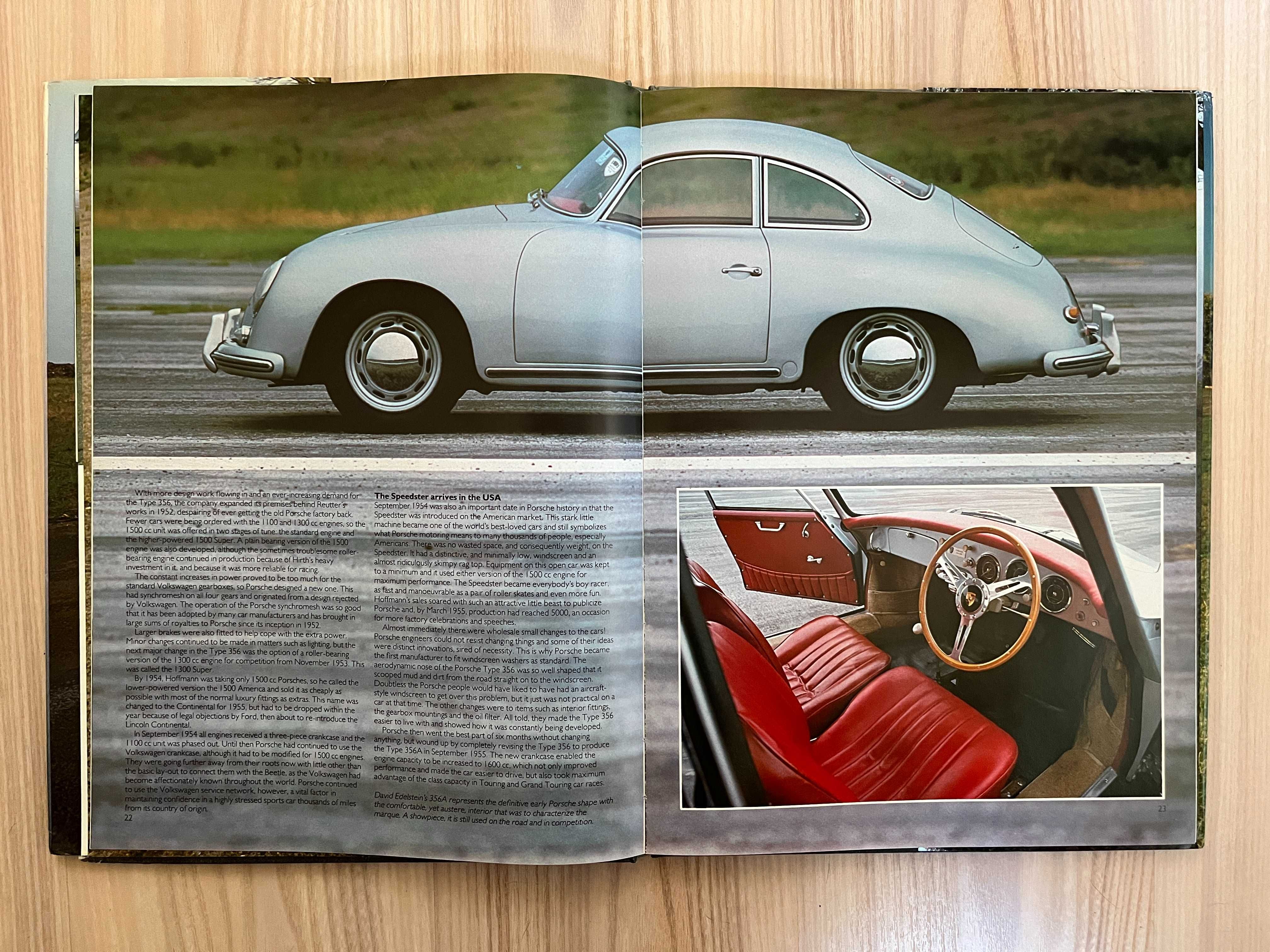 Książka dla fanów marki Porsche: GREAT MARQUES PORSCHE (1980r)