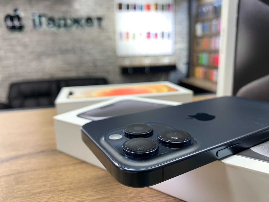 iPhone 15 Pro 256GB (Blue Titanium) Neverlock. Кредит. Гарантія.