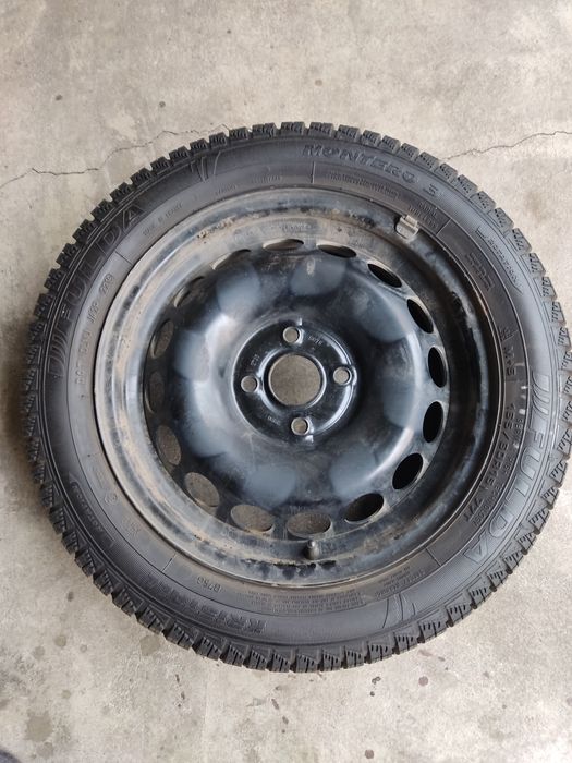 165/60R15 zima Toyota Aygo Citroen C1 Peugeot 107 108koła zimowe Fulda