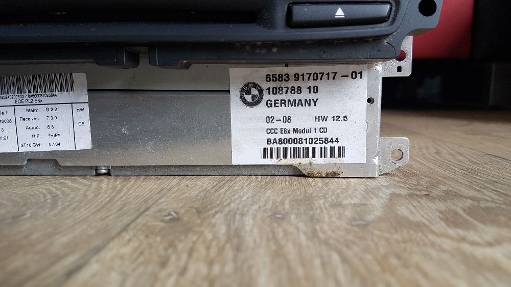 Radio BMW E81 E82 E87  faktura VAT