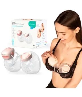 Подвійний акумуляторний молоковідсмоктувач Babyono “Twinny”