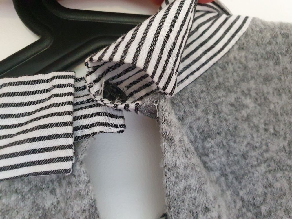 Sweter z kołnierzem