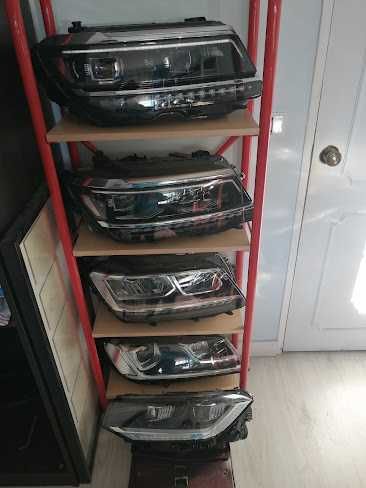 farol vw tiguan touran