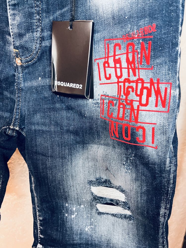 Dsquared2 spodenki jeansowe 30-33
