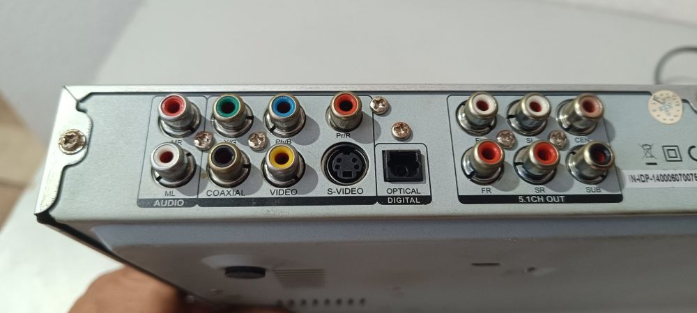 Dvd  amplificado , Inovix  com comando, novo
