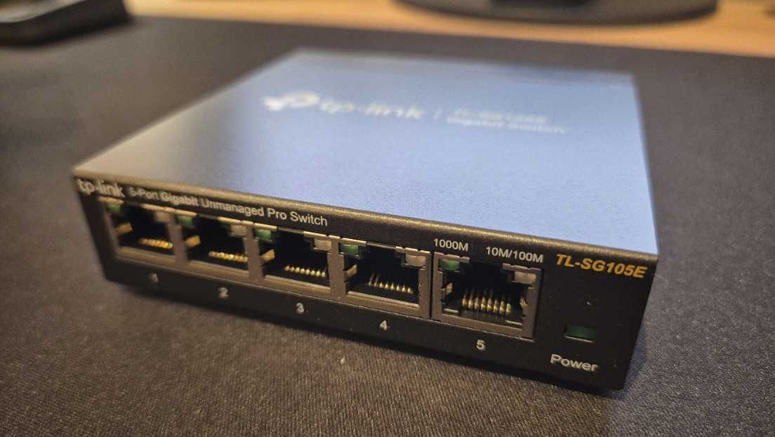 Switch TP-Link TL-SG105E 5-Port (Unmanaged Pro Switch)