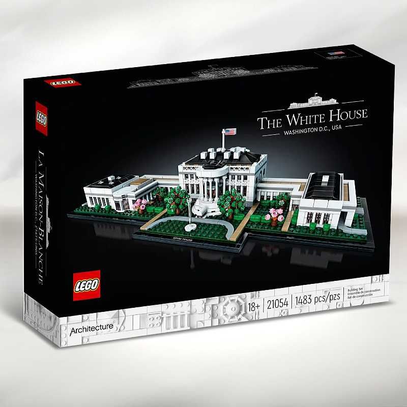 НОВИЙ 18+ Конструктор LEGO Architecture White house Білий дім 21054