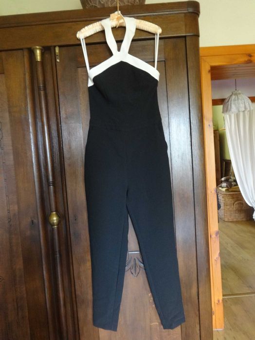 Kombinezon elegancki wizytowy wesele 38 M nowy