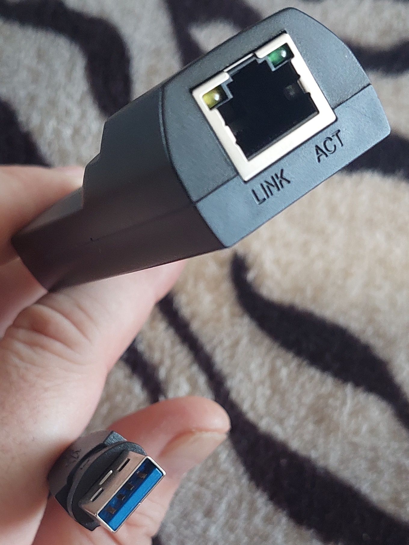 (НОВЫЙ] Гигабитная сетевая карта FENVY LAN USB 3.0 RJ45 adapter