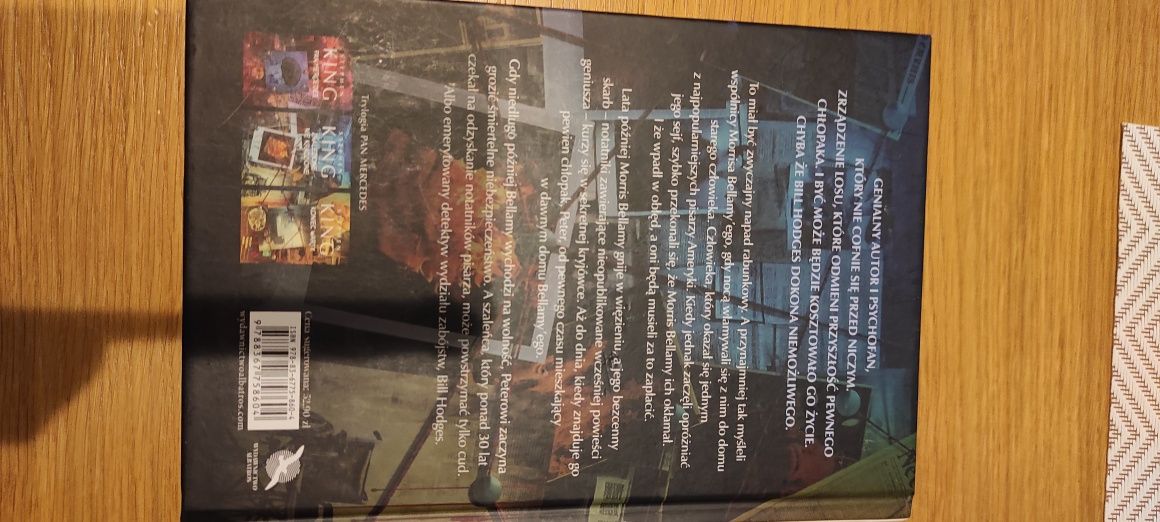 Książka Stephen King Znalezione nie kradzione