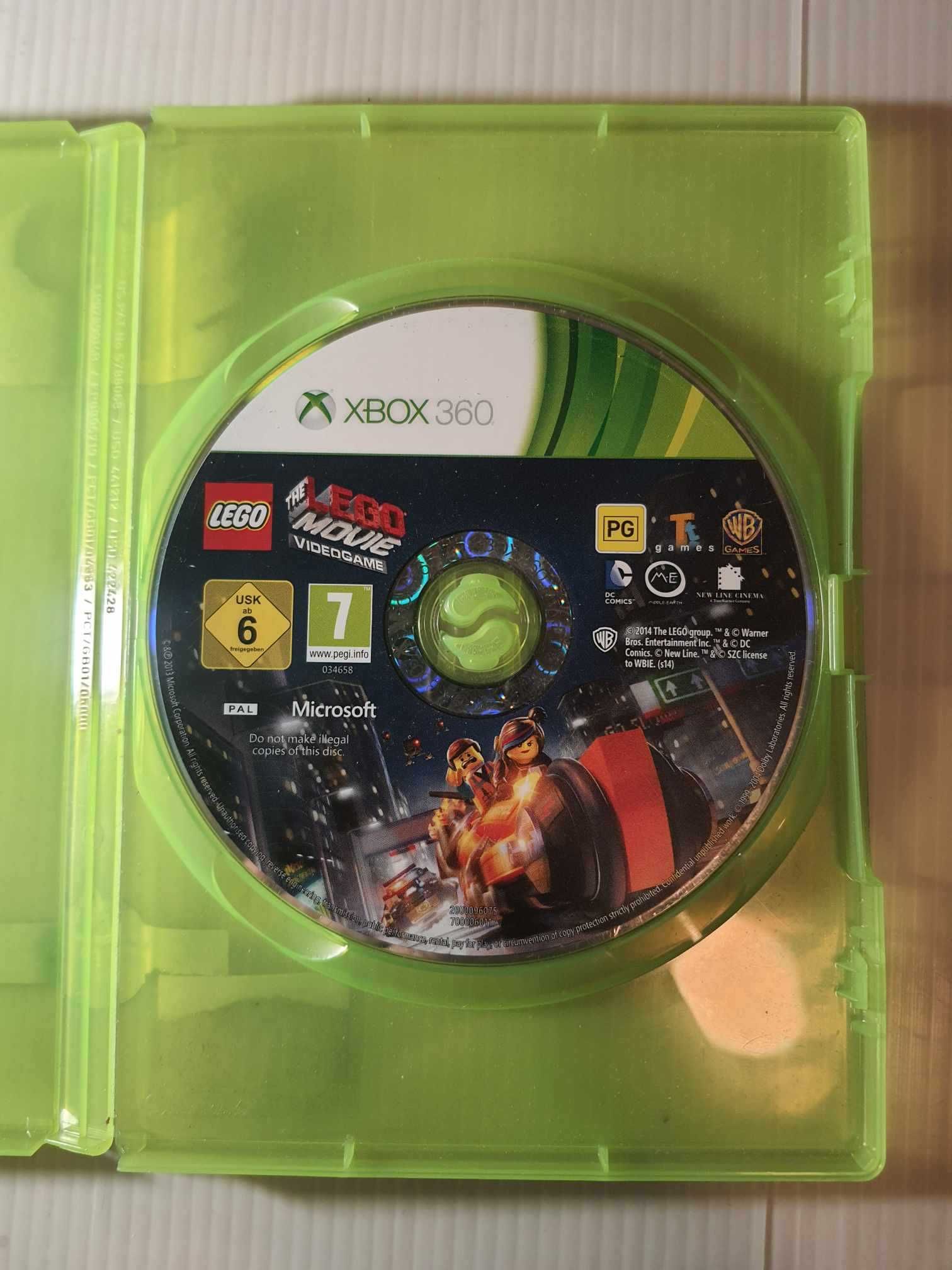 Xbox 360 Lego Movie VideoGame  sama płyta