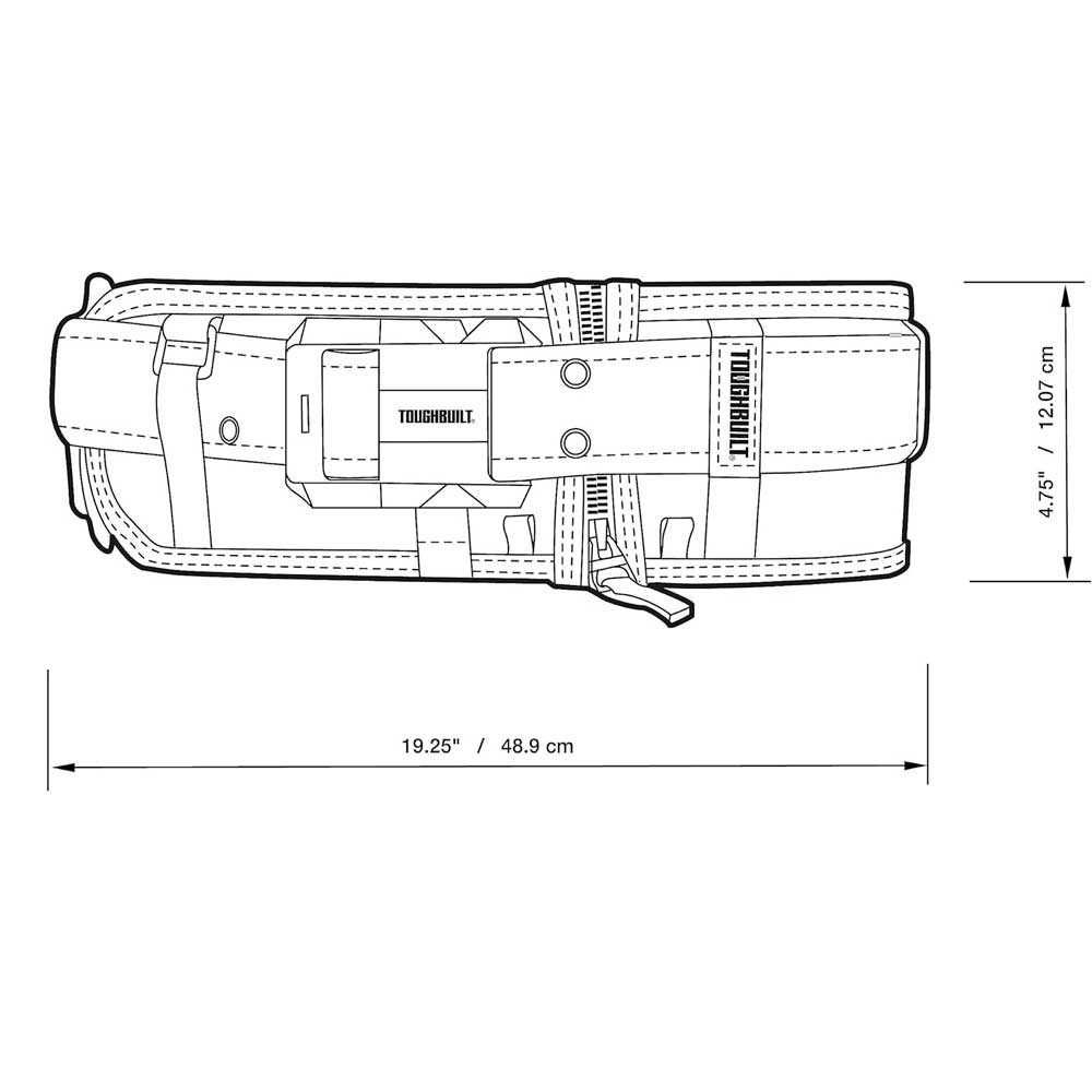 Пояс для інструментів Toughbuilt ClipTech (TB-CT-41P)