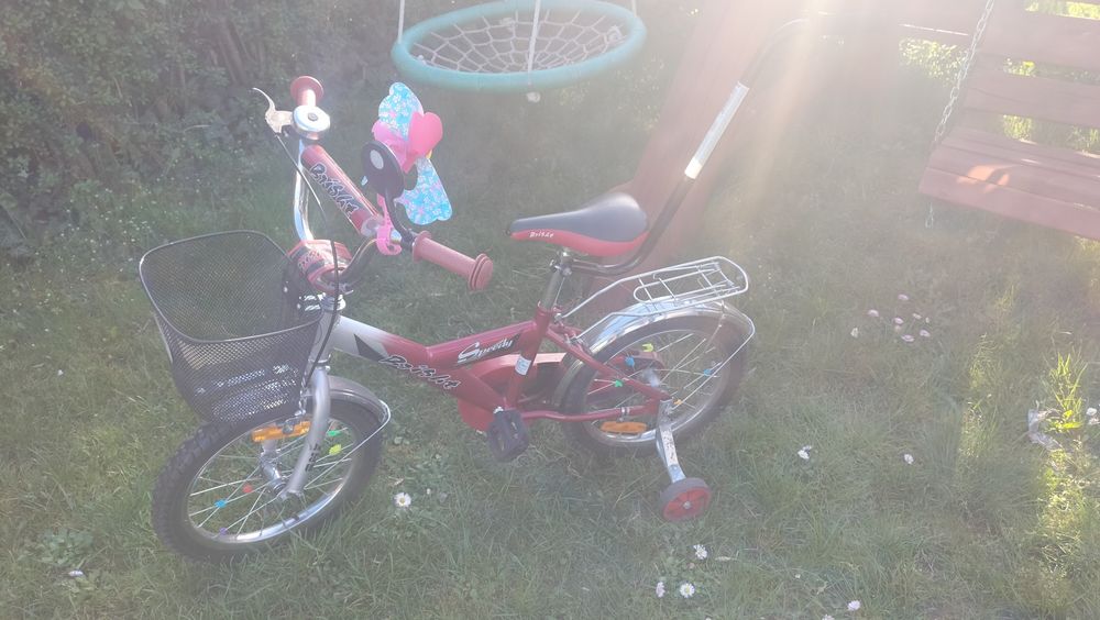 Rower dzieciecy czerwony