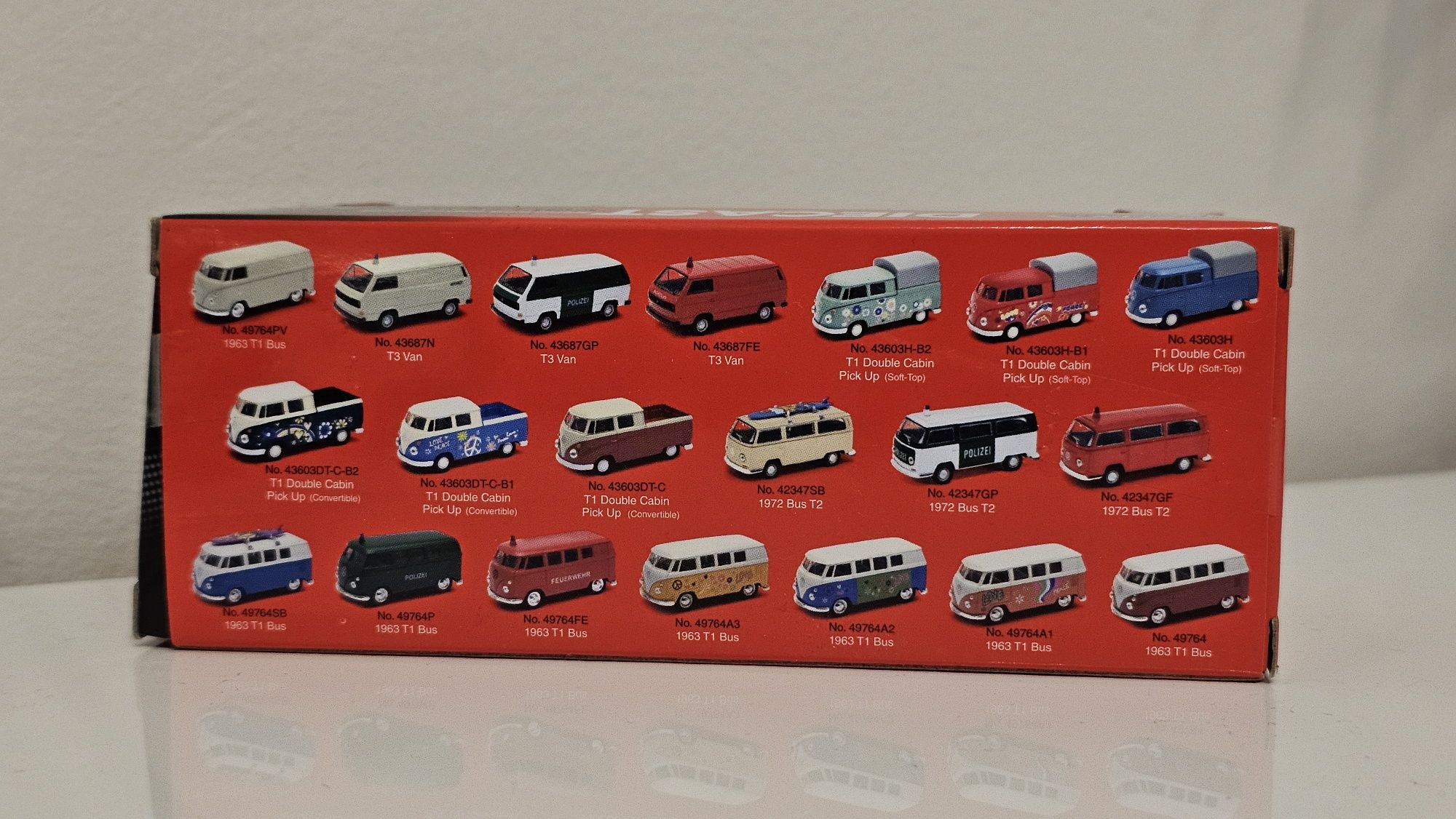 Welly Volkswagen T1 1963 niebieski