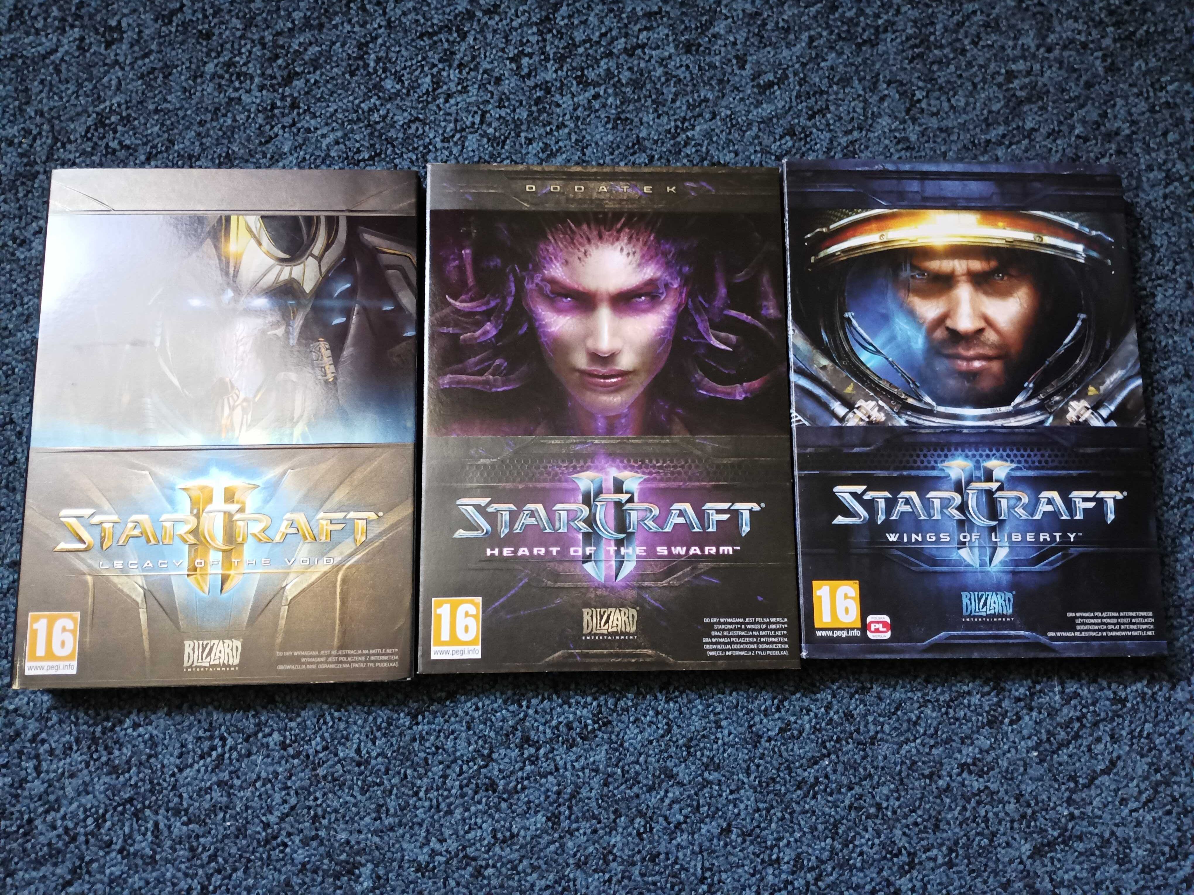 Warcraft (WotLK + Cataclysm) + Diablo 3 + Overwatch + Starcraft 2 BOXy