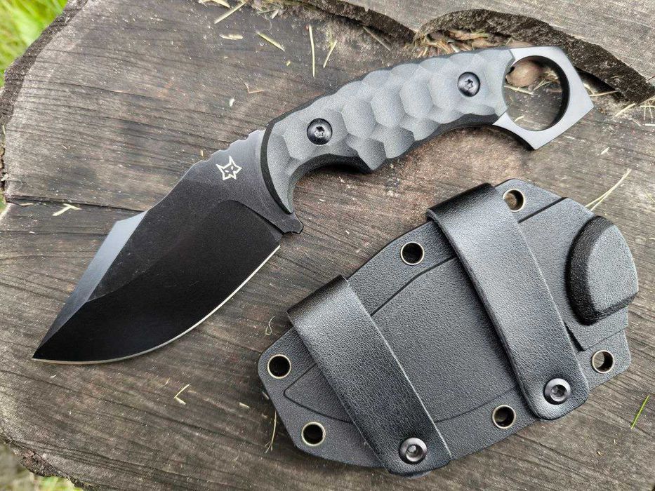 Брелок EDC компактний фіксед фултанг Fox Knives Monkey Thumper FX-633