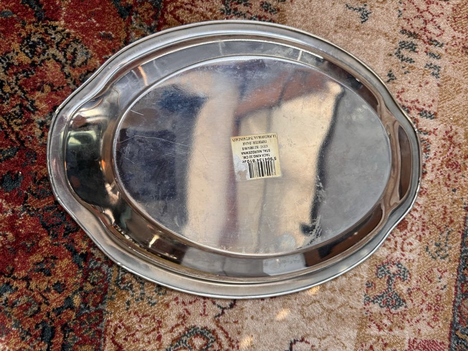 Półmisek stalowy kuchenny stylizowany