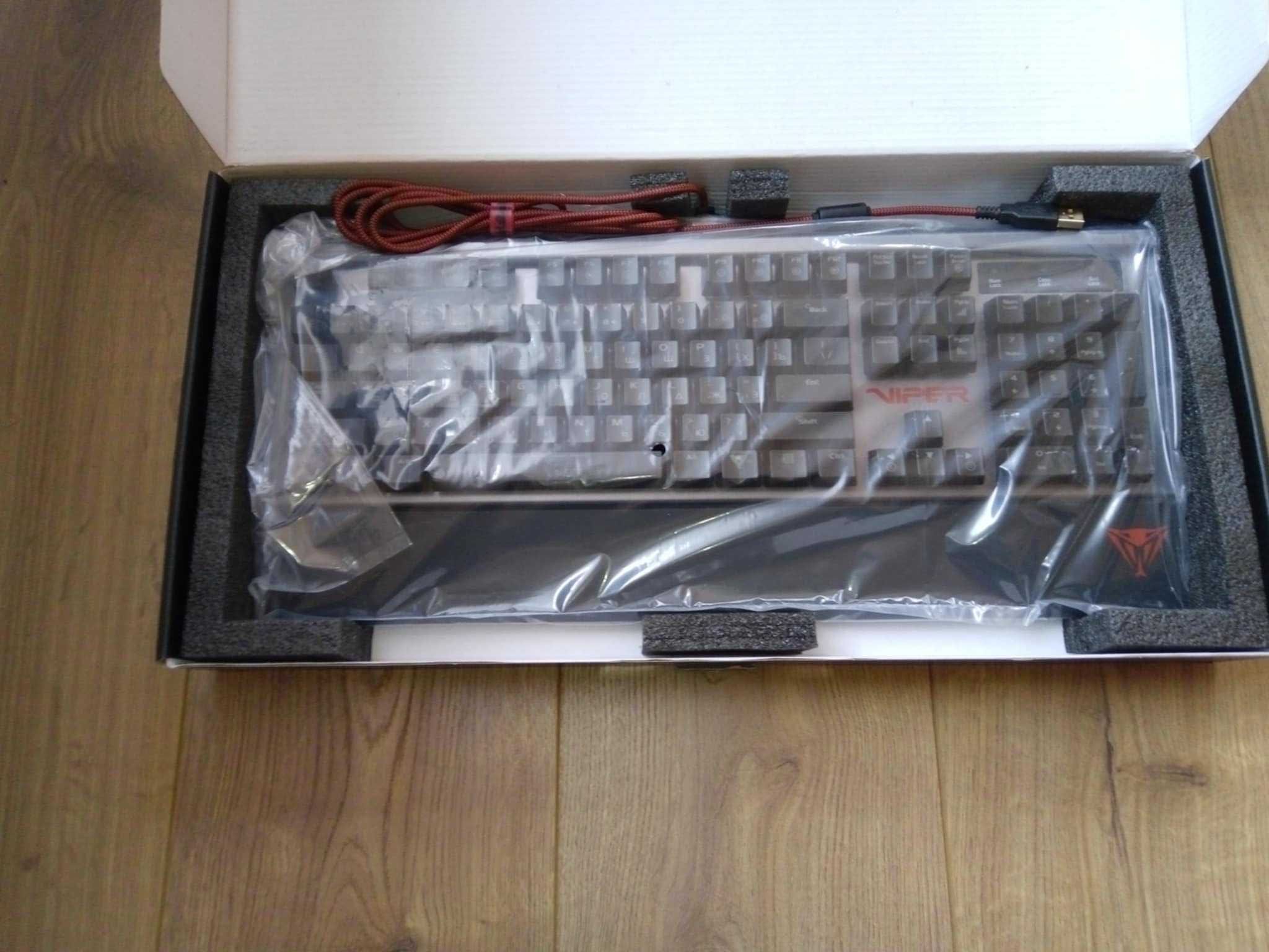 Klawiatura mechaniczna komputerowa PATRIOT Viper V730 USB gamingowa