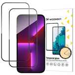 Zestaw 2 szkieł hartowanych Wozinsky Full Glue Tempered Glass na iPhon