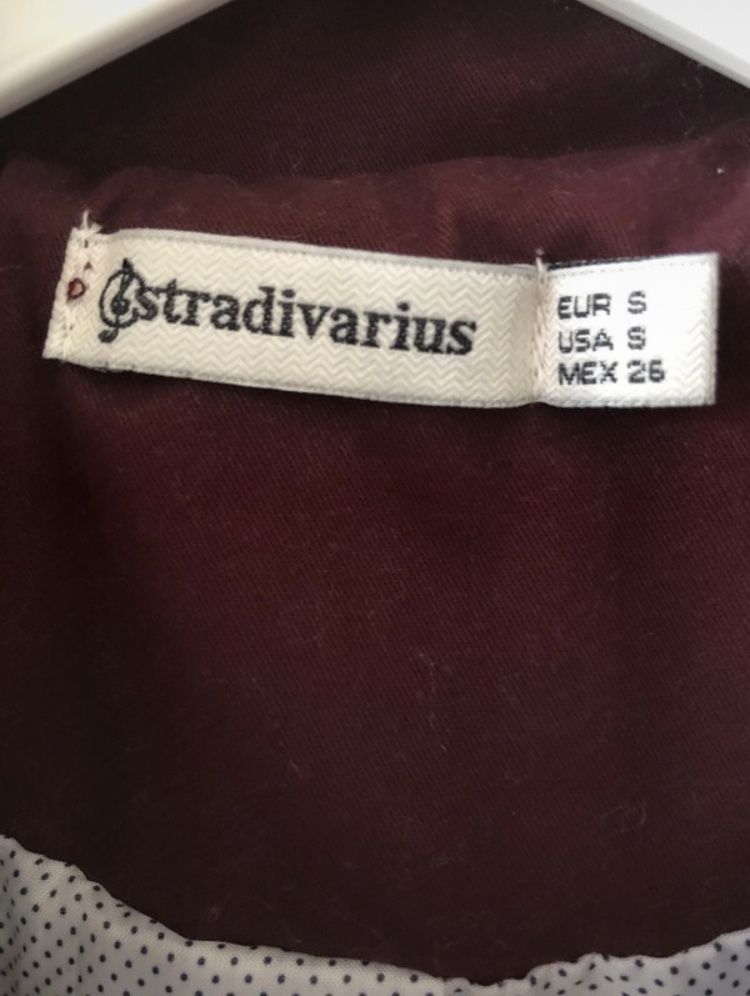 Gabardine Bordeaux | Stradivarius