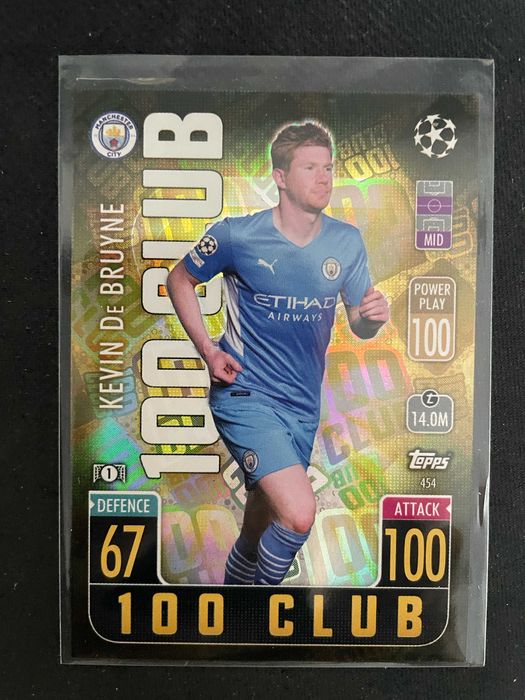 Topps 2021/22 Match Attax (Chrome, Limited edition, 100 club)