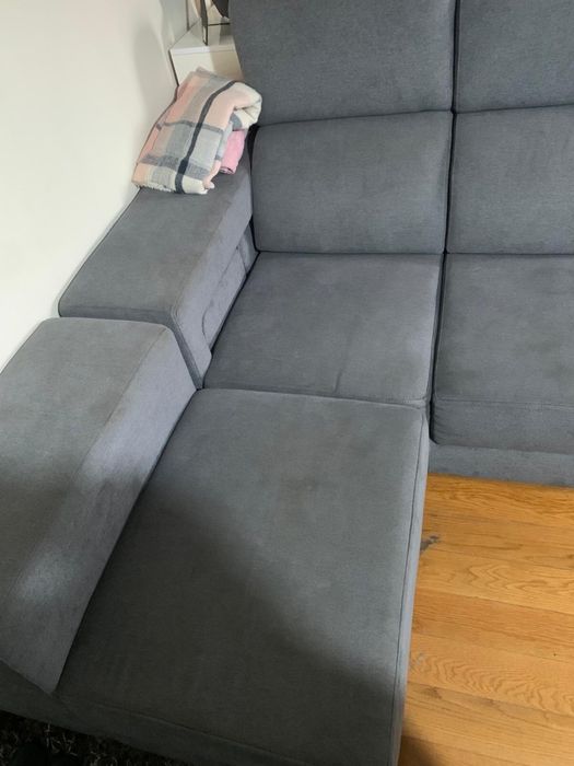 Sofá 3 Lug + 4 puffs + chaise