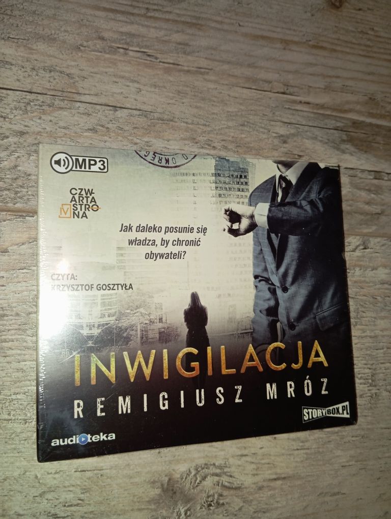 "Inwigilacja" - Remigiusz Mróz, audiobook CD