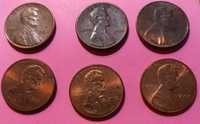 Monety o nominałach 1 cent United States Of America