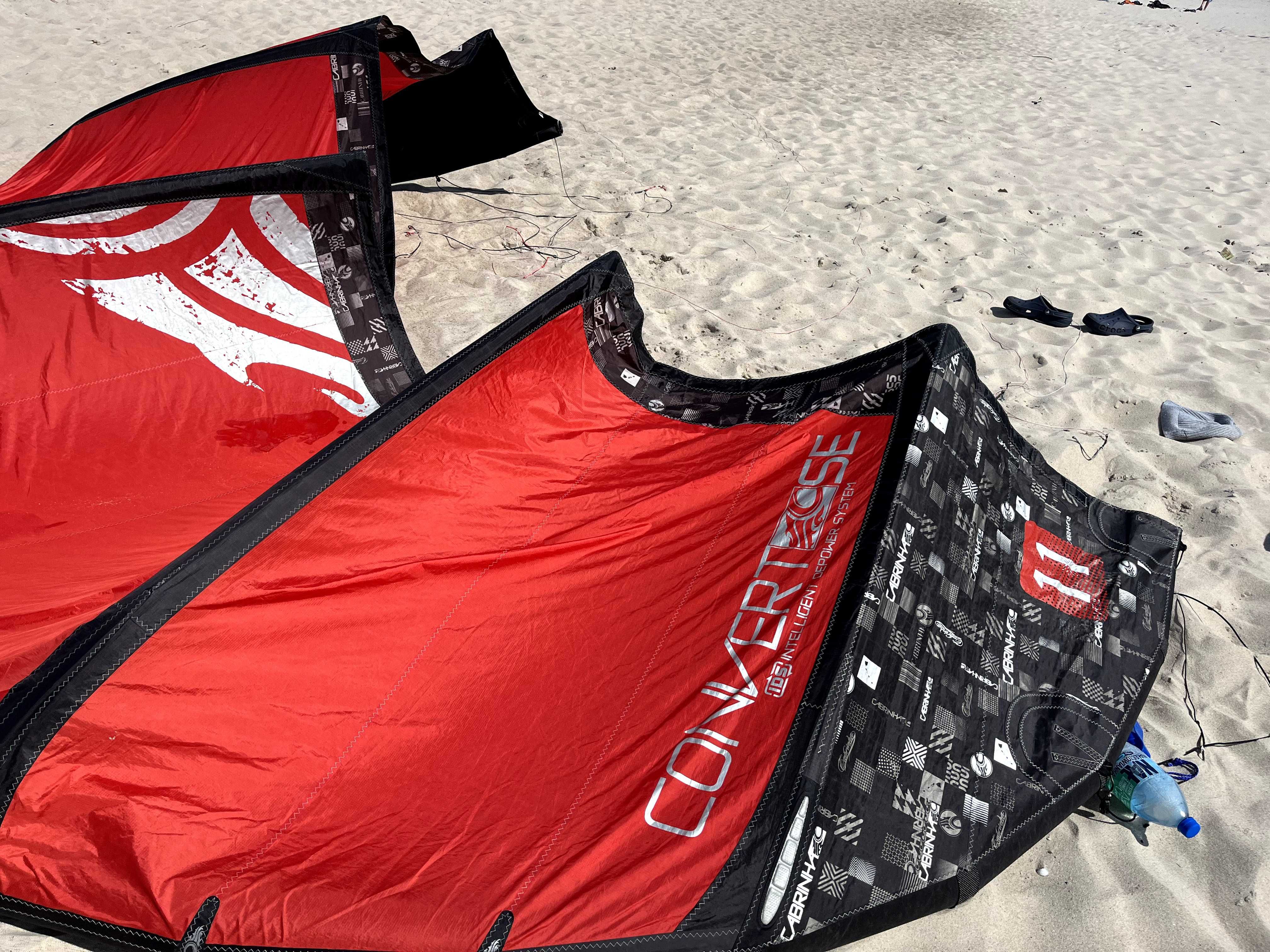 kite Cabrinha Convert 11m + bar (2011 rok)