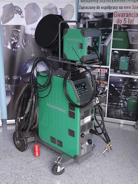 Spawarka Migatronic PI 400 Ac/dc TIG z podajnikiem drutu PULS