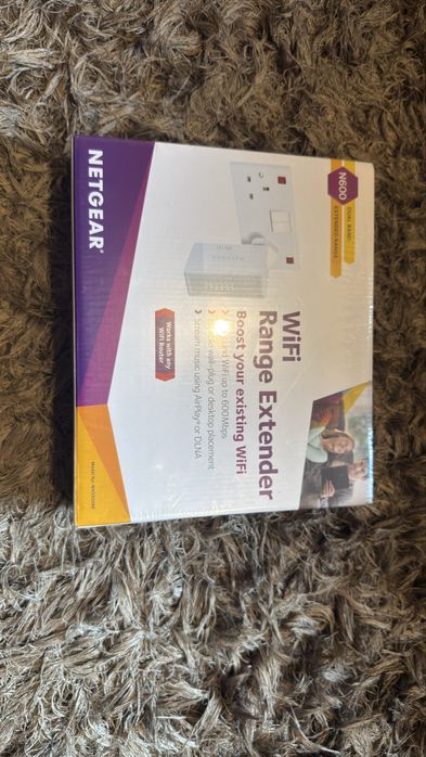 Repeater wzmacniacz sygnału NETGEAR WN3500RP ang wtyczka NOWY!