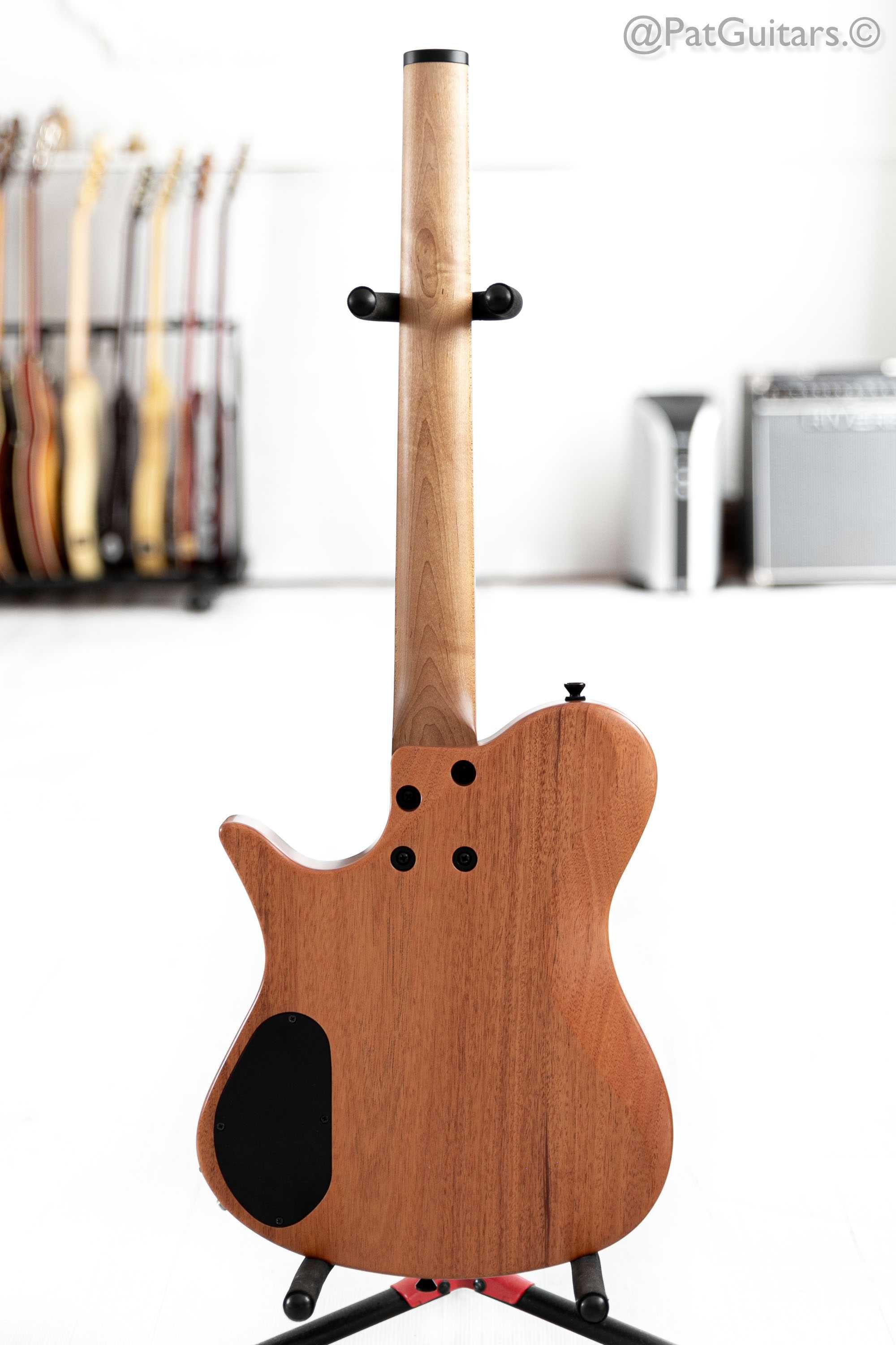2019 Kiesel Zeus Mahogany Headless Guitar in Natural