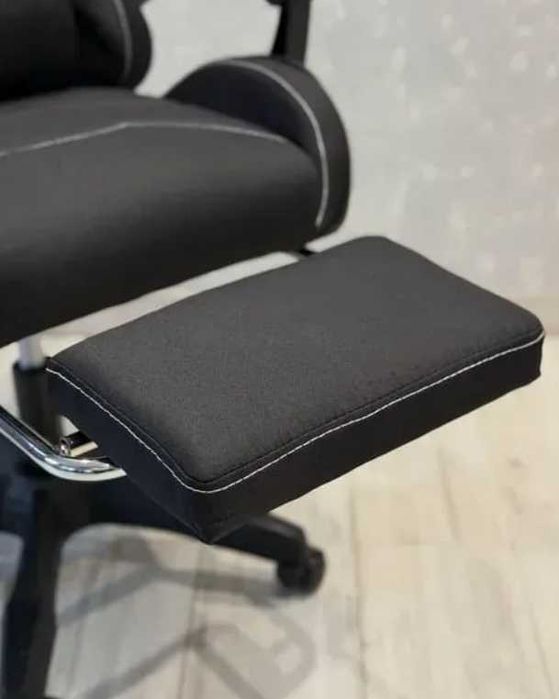 Кресло компьютерное игровое с массажем и подставкой для ног до 150кг
