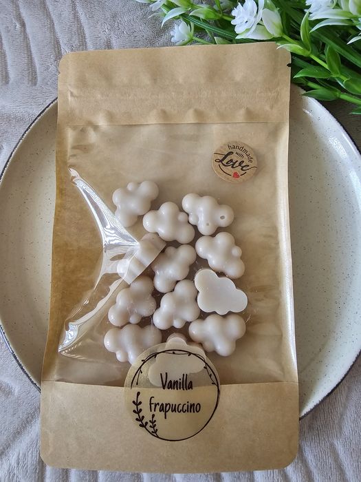 Sojowy wosk do kominka o zapachu Vanilla frapuccino 50 g