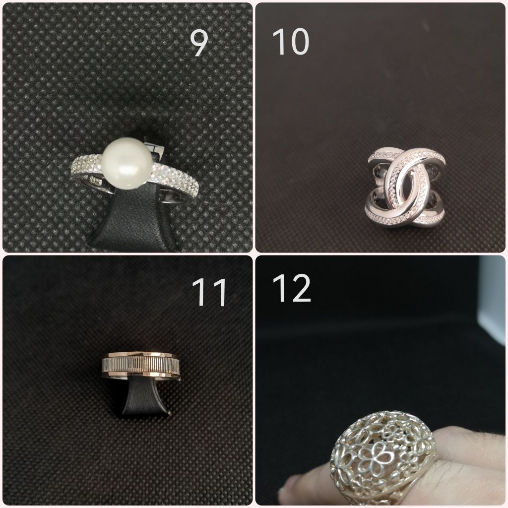 Novos - Anéis em prata contrastados, desde 26€