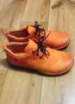 Buty skórzane KACPER rozm 38 pomarańczowe