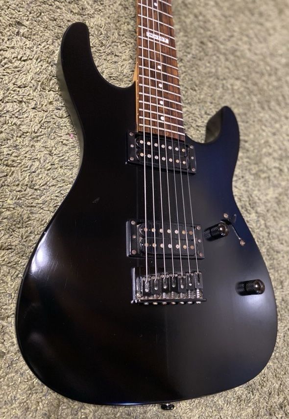 ESP Ltd M-107 korea електро гітара 7 струнна