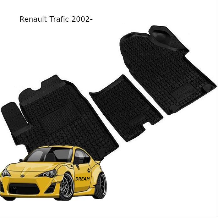 Коврики резиновые на Renault Megane/Logan/Trafic/Duster/Sandero/Kango